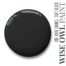 Wise Owl One Hour Enamel — Soft Black