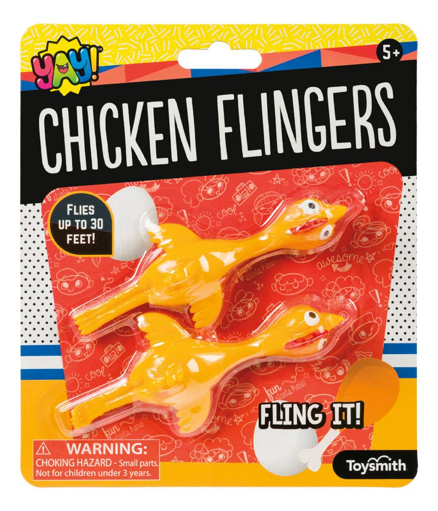 Toysmith Yay! Chicken Flingers