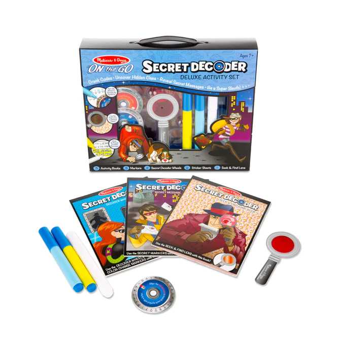 Melissa & Doug Secret Decoder Activity Set