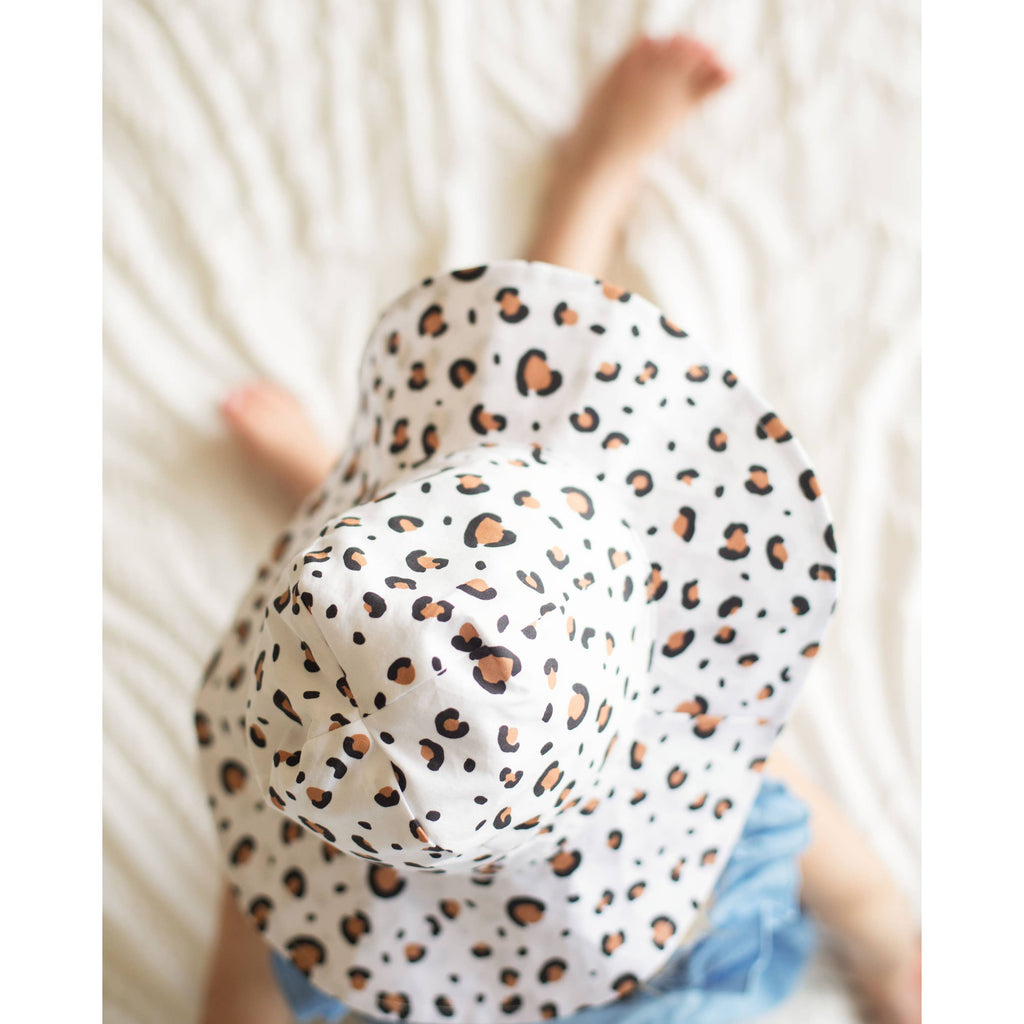 Huggalugs Cheetah Sun Hat — UPF 50+