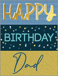 Gina B Birthday Card — Dad Birthday