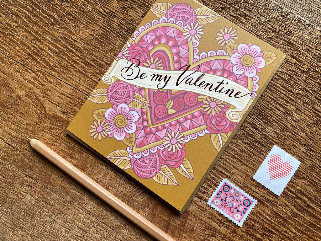 Noteworthy Paper & Press Be My Valentine Greeting Card