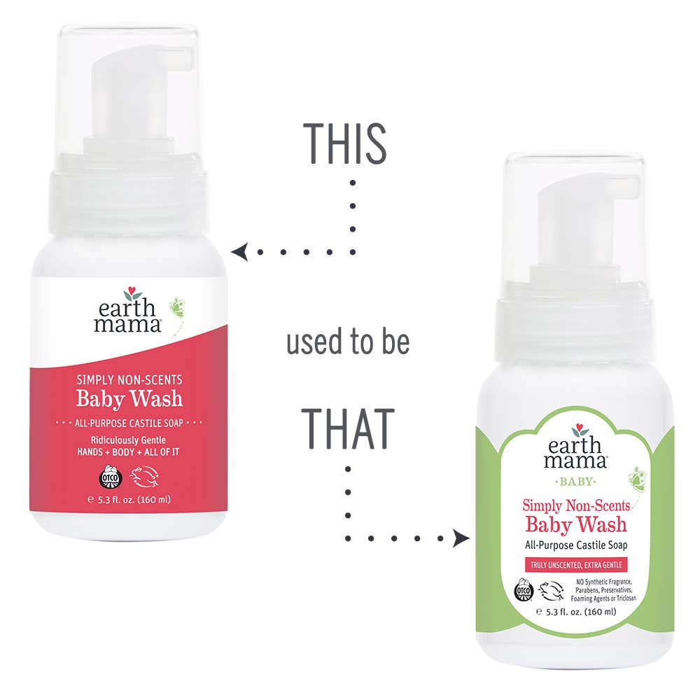 Earth Mama Simply Non-Scents Baby Wash