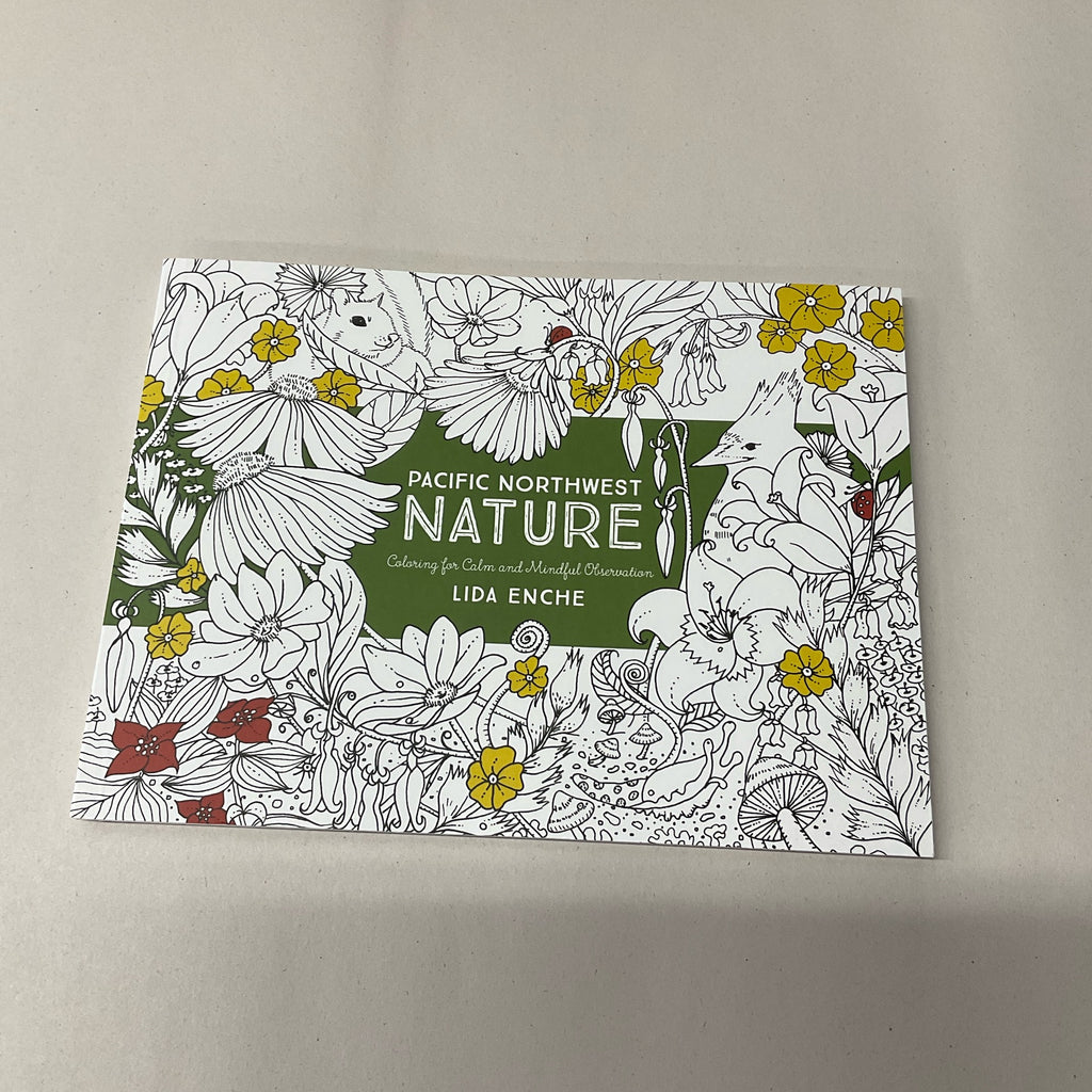 Pacific Northwest Nature: Coloring for Calm
