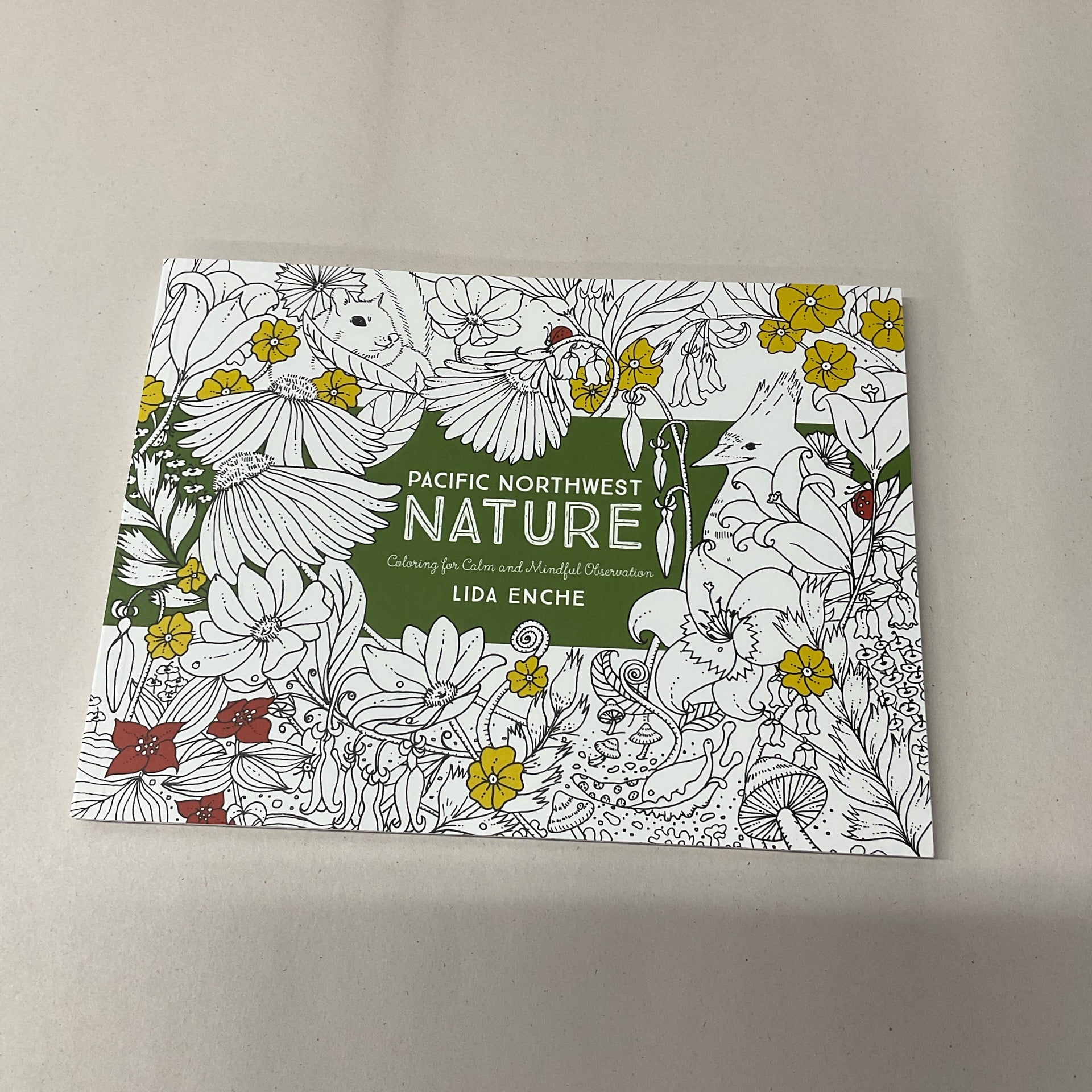 Pacific Northwest Nature: Coloring for Calm