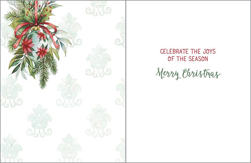 Gina B Christmas Card Set — Victorian Ornaments