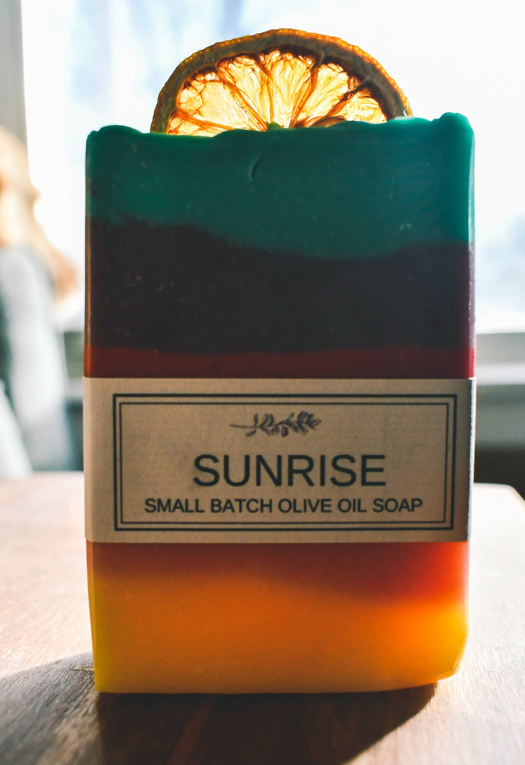 Orange Thyme Sunrise Olive Oil Soap