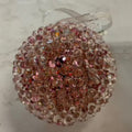 Glitter Beaded Glass Ornament