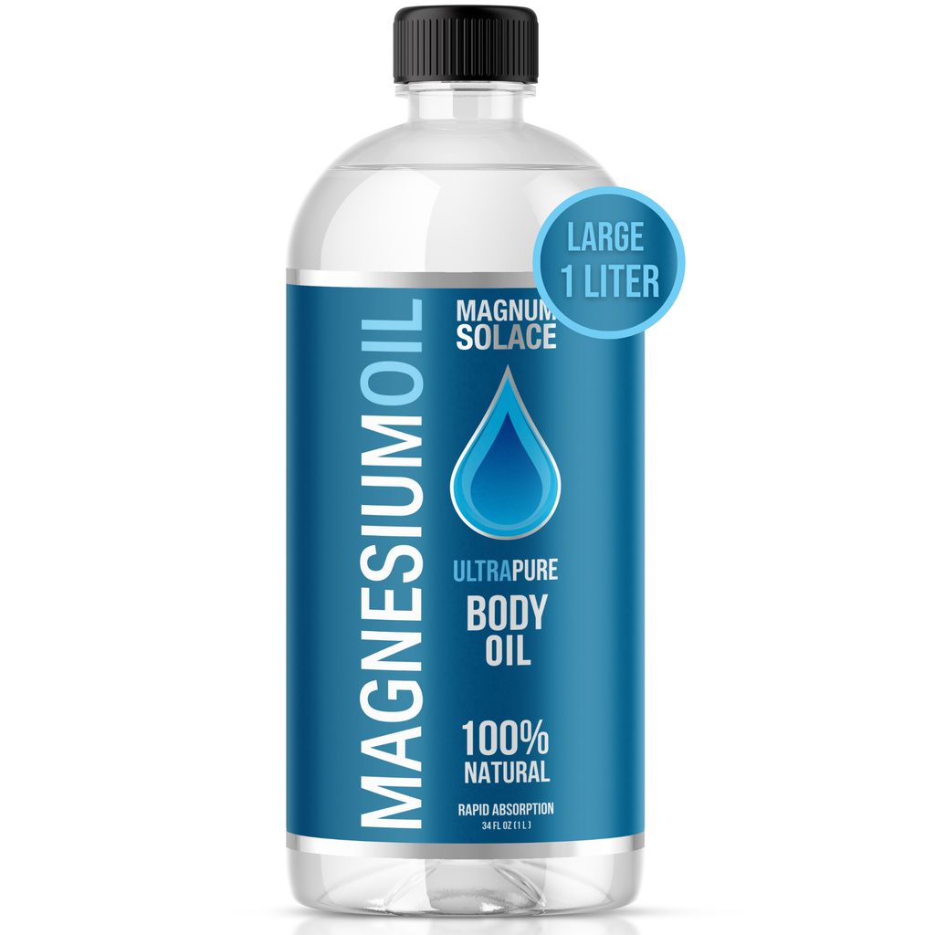 Magnum Solace Magnesium Oil Spray for Restless Legs & Sleep
