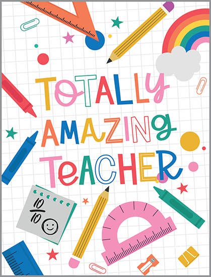 Gina B Thank You Card — Amazing Teacher