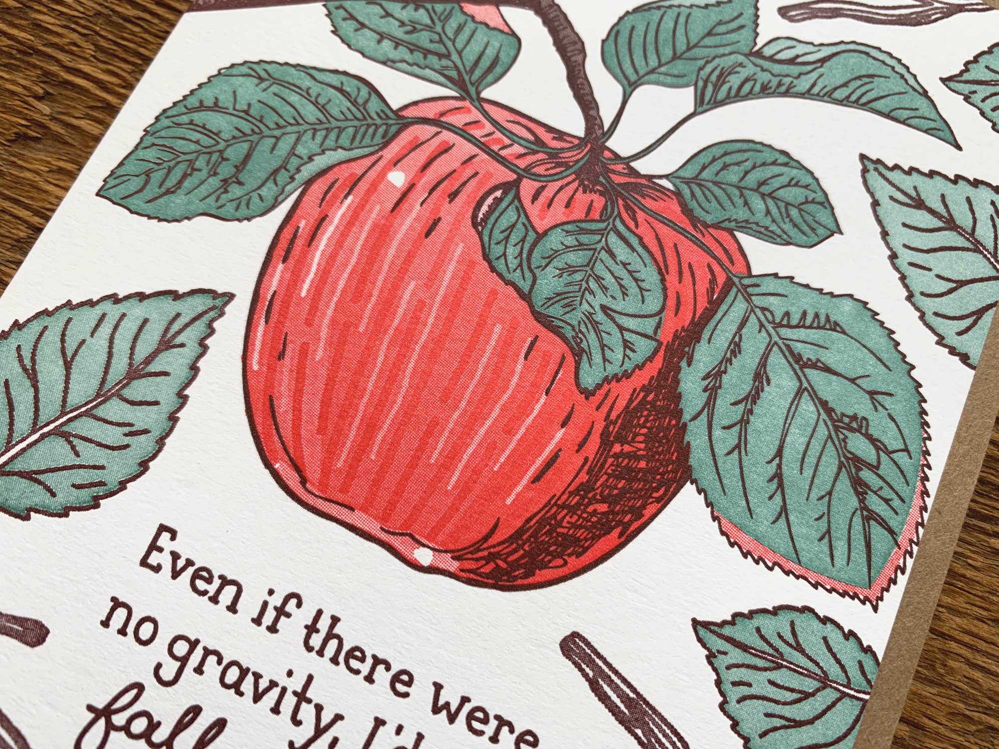 Noteworthy Paper & Press No Gravity Love Greeting Card