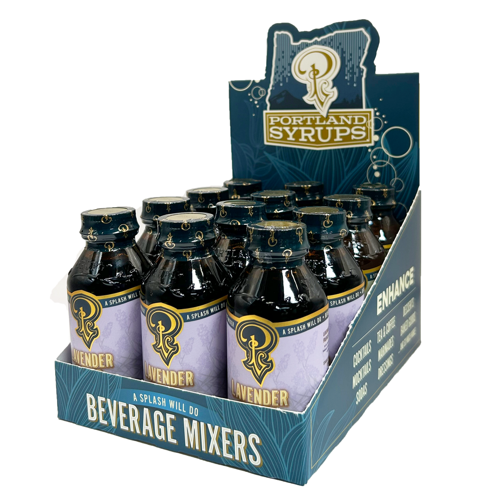 Portland Syrups Lavender Craft Syrup — 3.4 oz Bottle