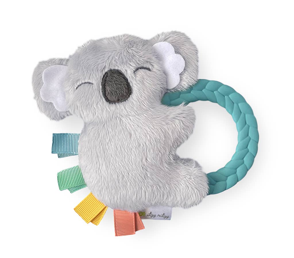 Itzy Ritzy Plush Rattle Pal with Teether
