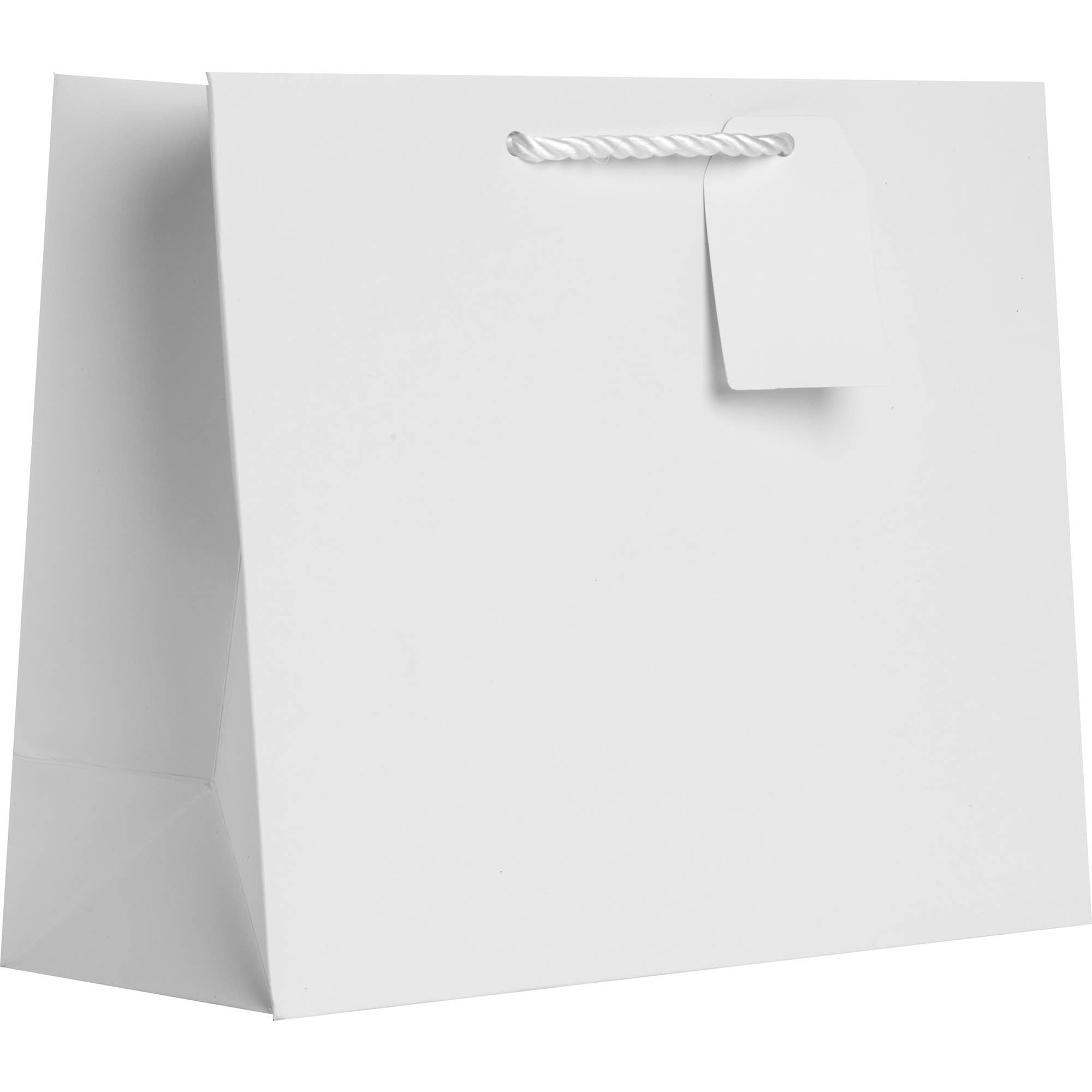 Jillson & Roberts White Matte Gift Tote - Large