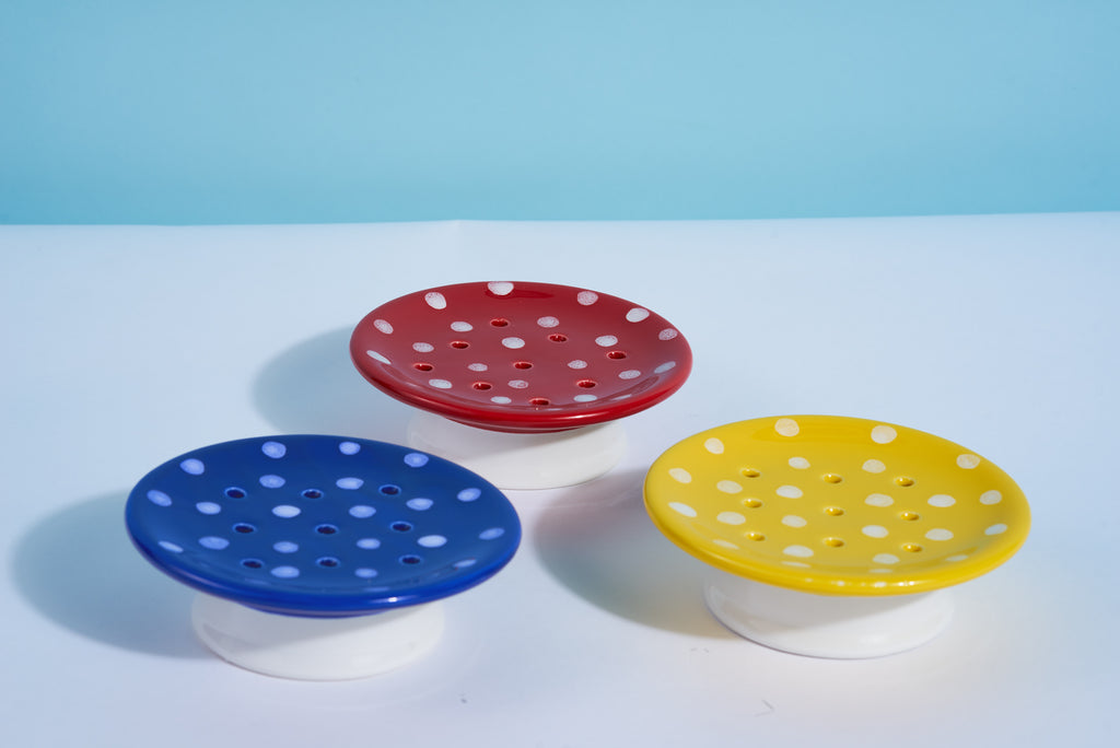 Swedish Dream Ceramic Mushroom Soap Dish
