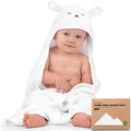 KeaBabies Petite Hooded Baby Towel — Lamb