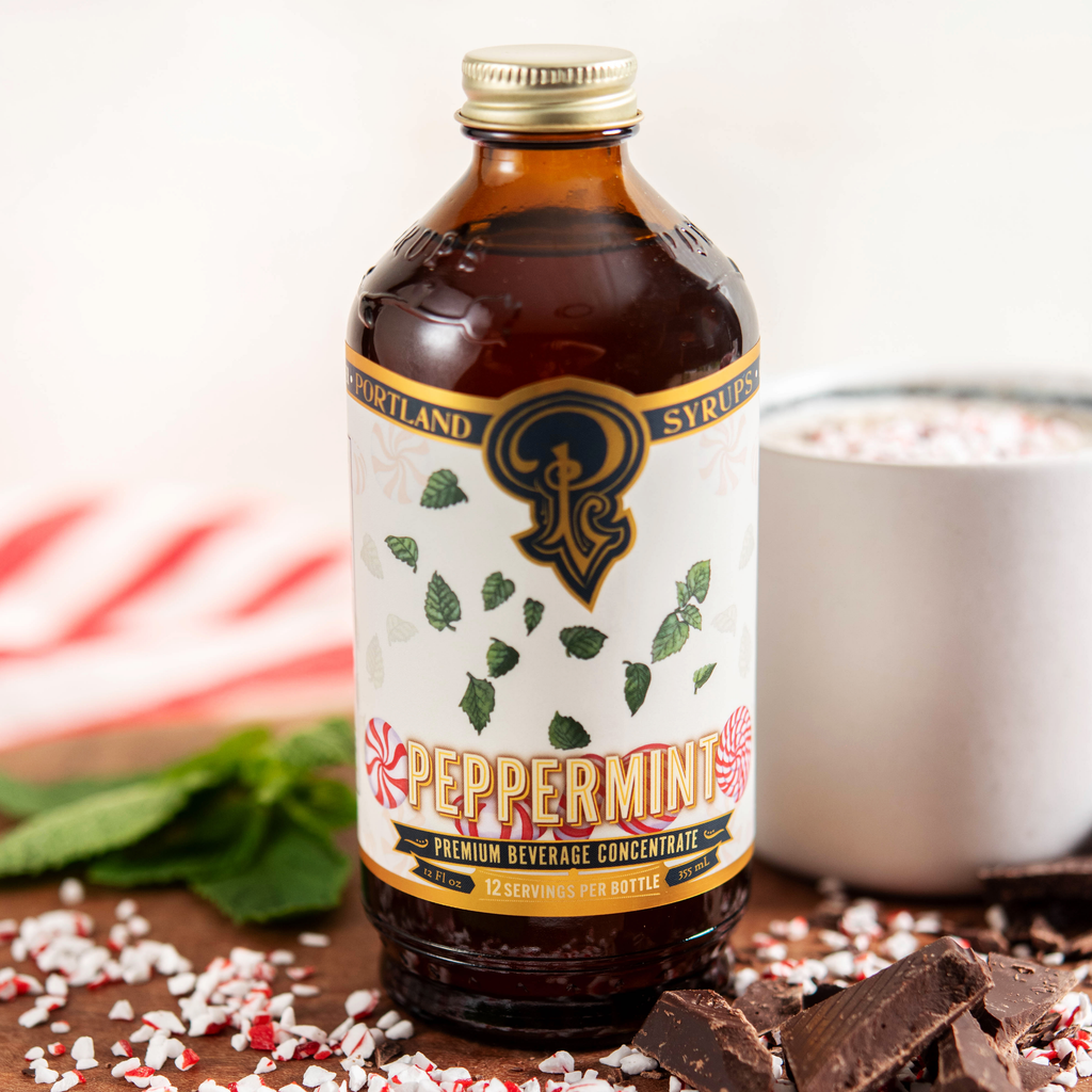 Portland Syrups Limited Edition Peppermint Cocktail & Coffee Syrup — 12oz