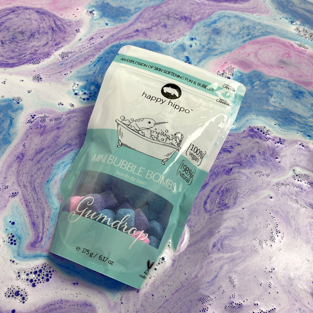 Happy Hippo Gumdrop Mini Bubble Bombs