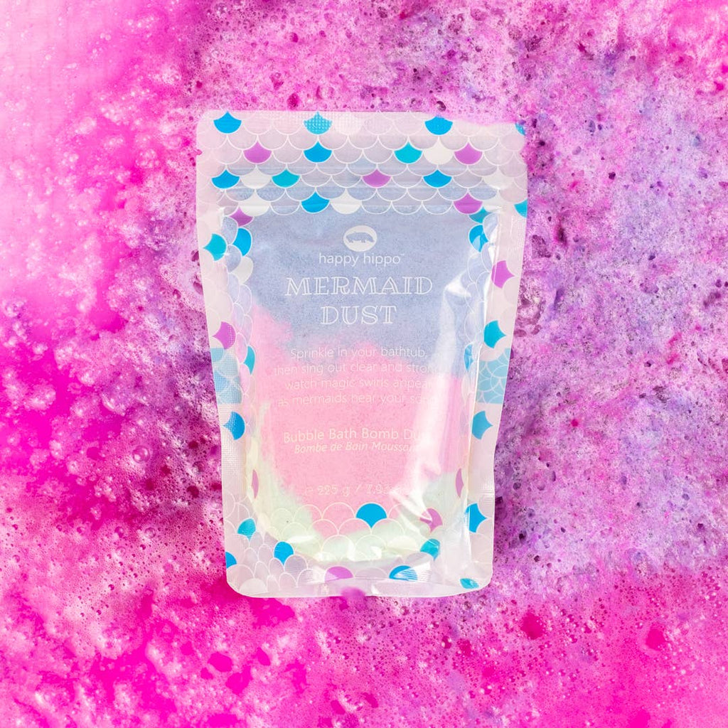 Happy Hippo Mermaid Dust Bubble Bomb