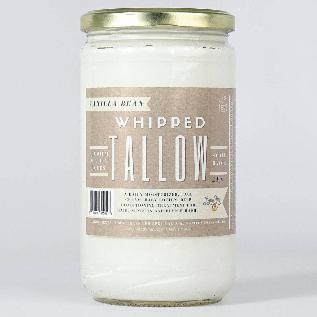 Lady May Tallow Vanilla Whipped Tallow Moisturizer