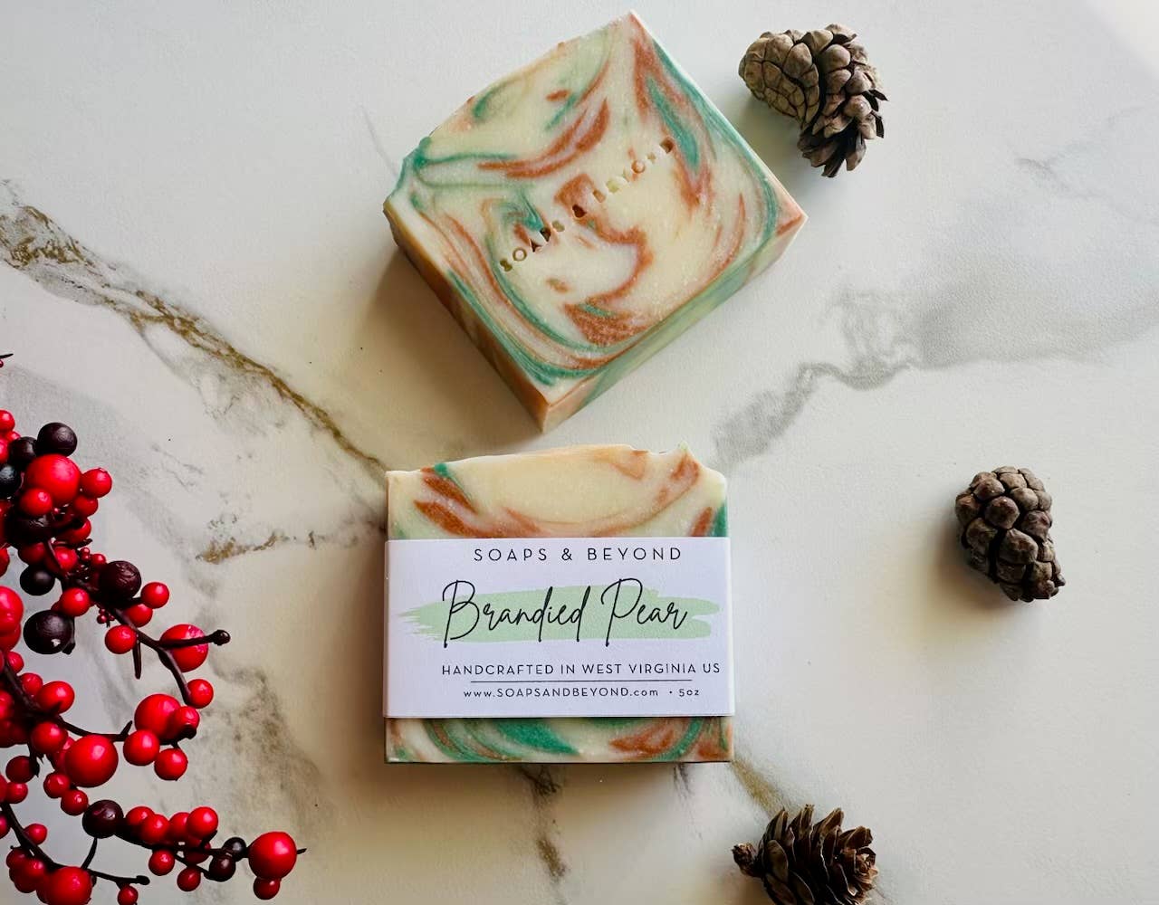 Soaps & Beyond Brandied Pear Soap Bar
