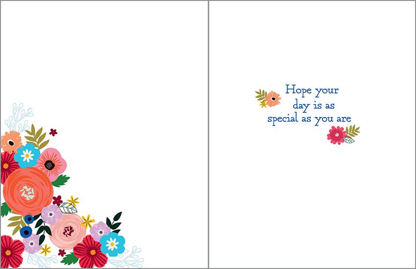 Gina B Mother's Day Card — Flowers for Grandma