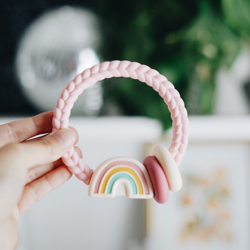 Itzy Ritzy Silicone Rattle Teether