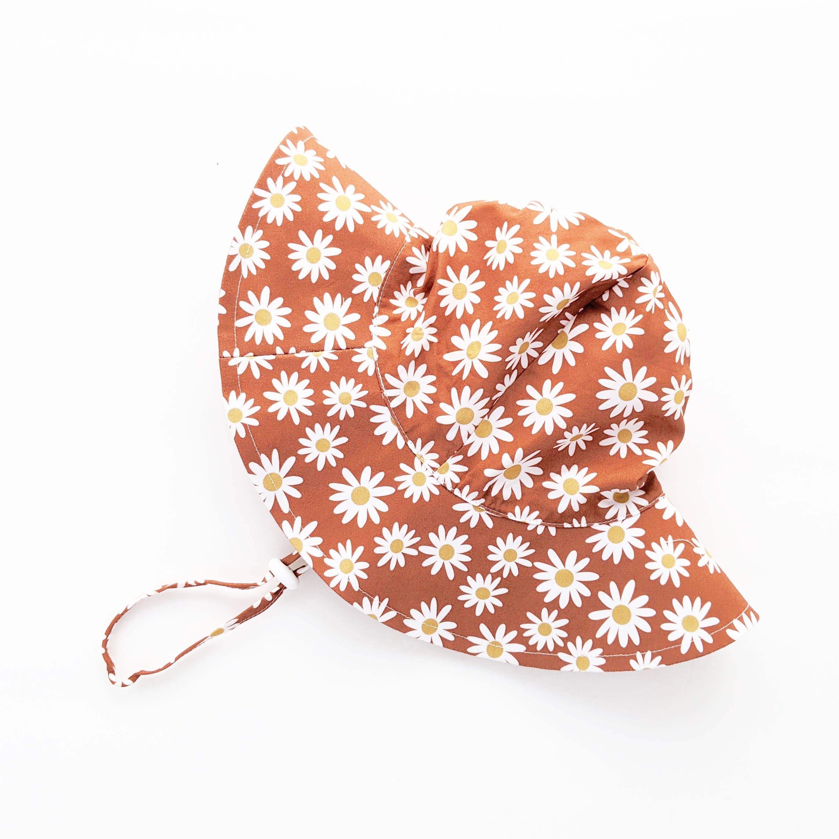 Huggalugs Ginger Daisy Sun Hat — UPF 50+