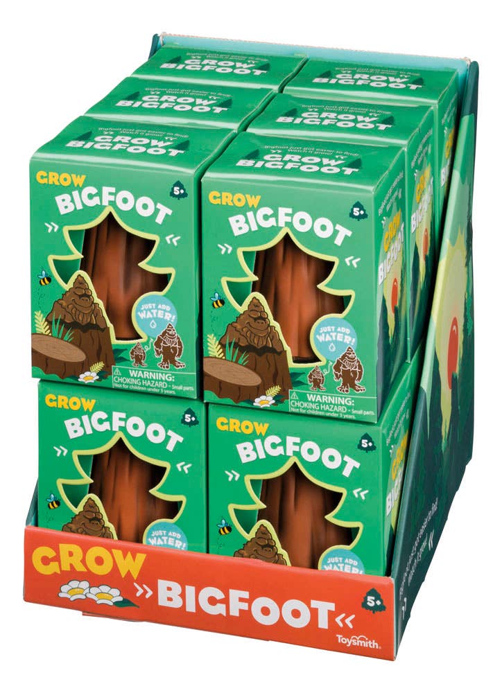 Toysmith Grow A Bigfoot DIY Experiment