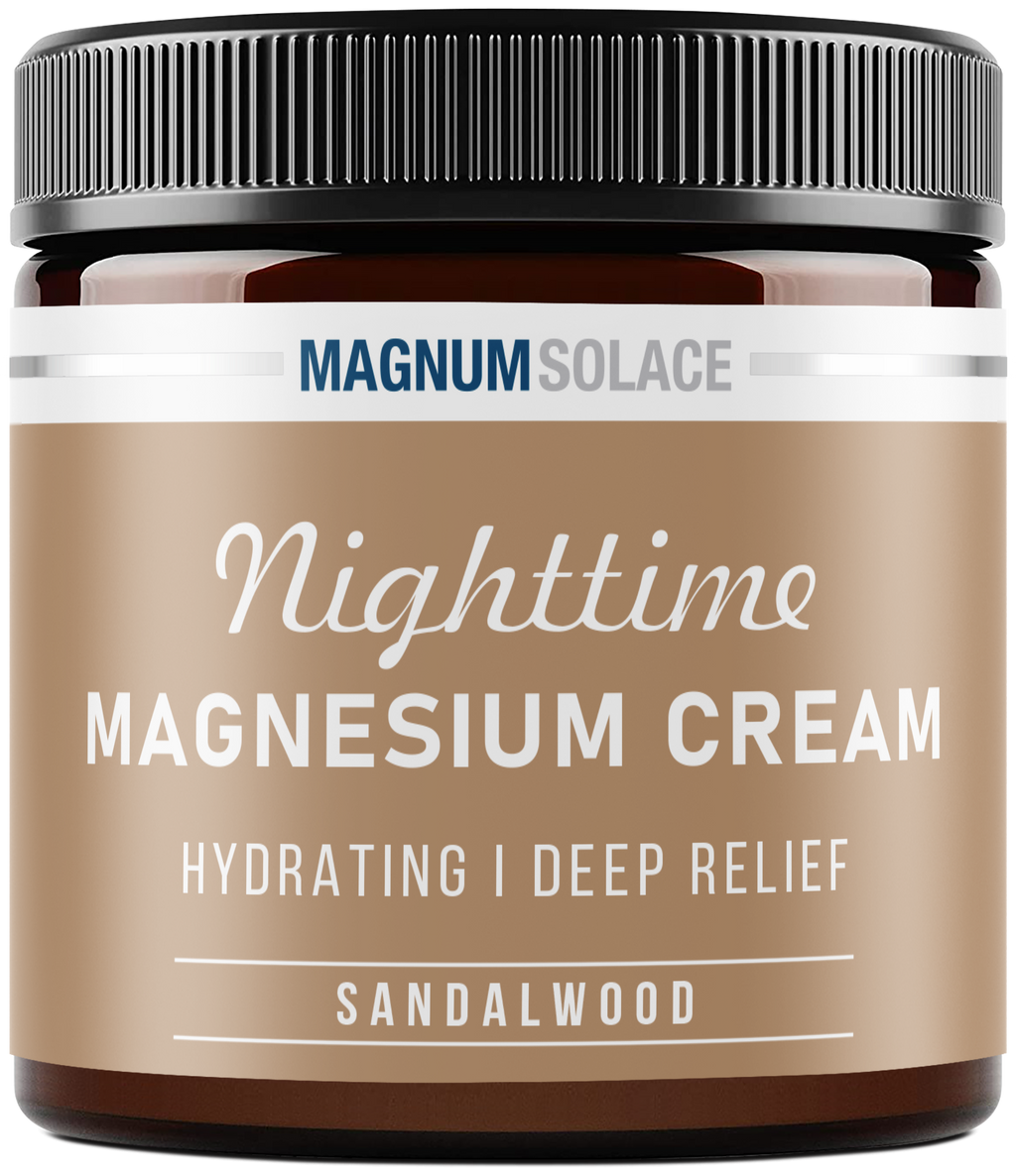 Magnum Solace Nighttime Magnesium Cream, Soothing Body Moisturizer