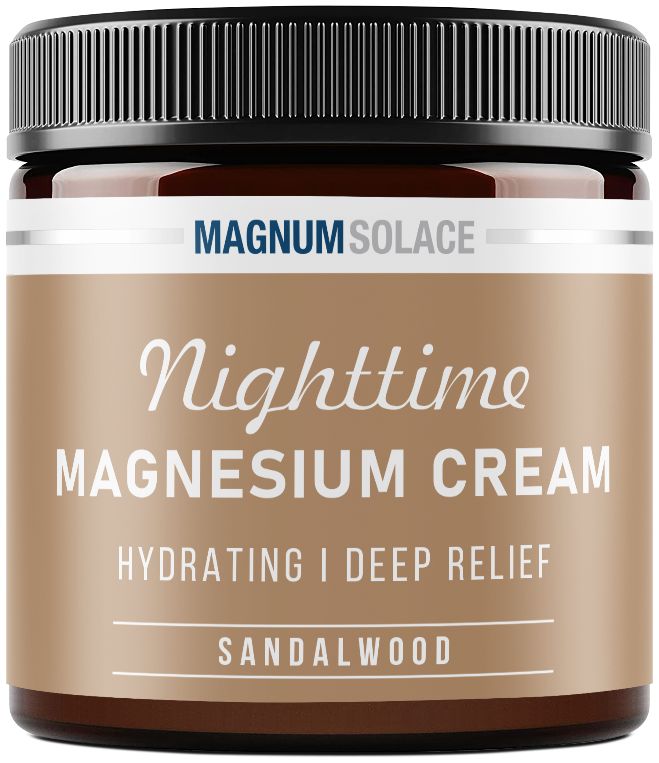 Magnum Solace Nighttime Magnesium Cream, Soothing Body Moisturizer