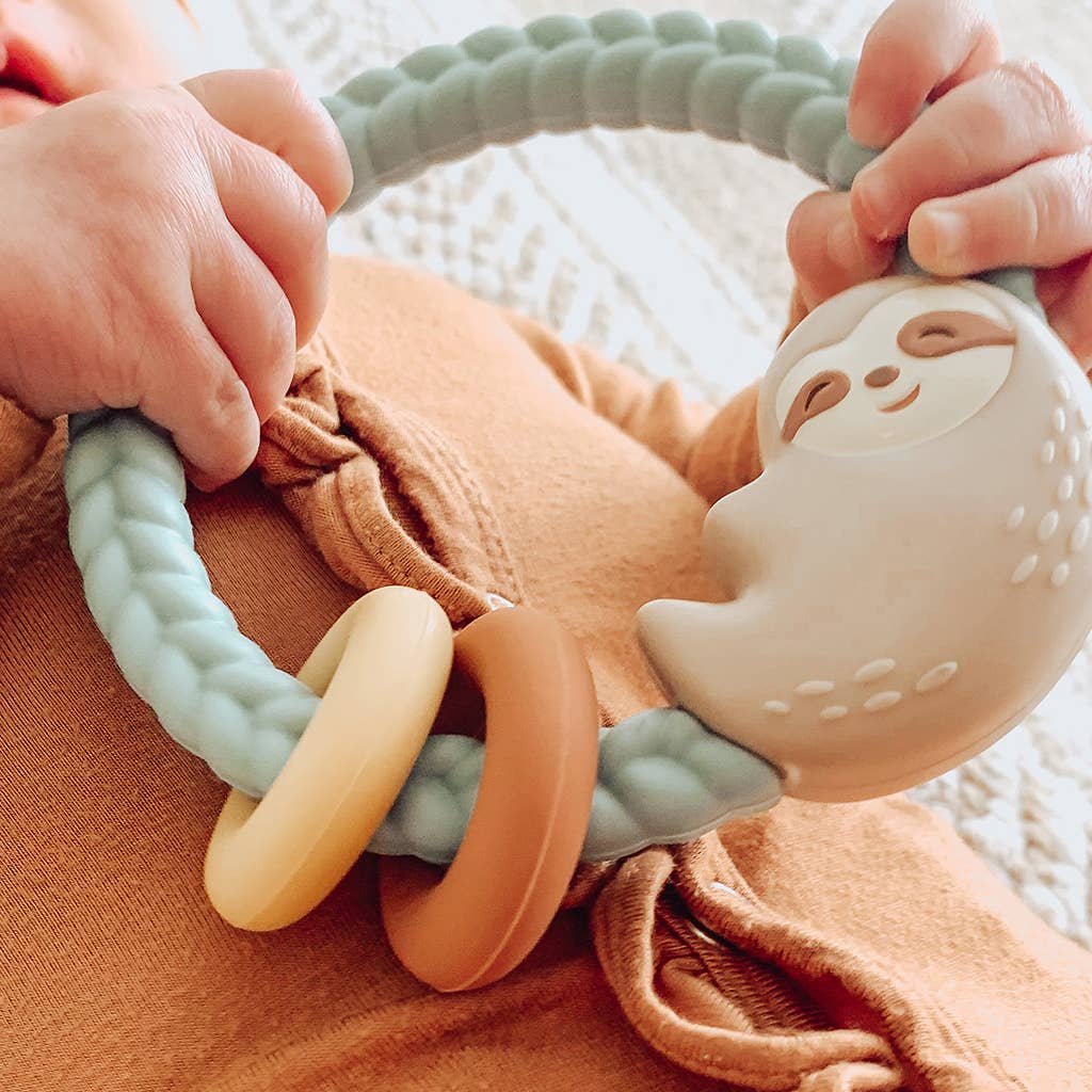 Itzy Ritzy Silicone Rattle Teether