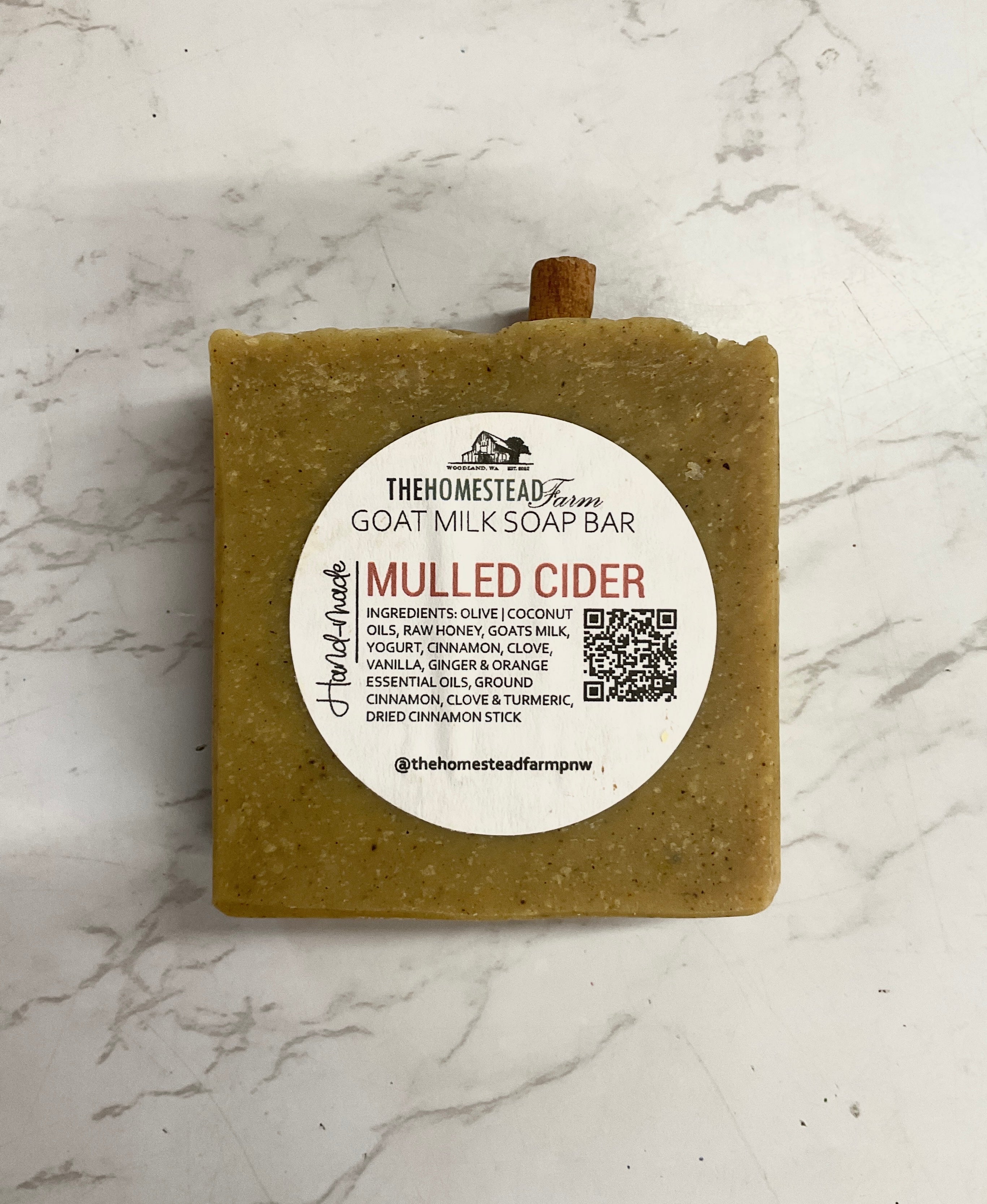 The Homestead Farm Goat Milk Soap Bar