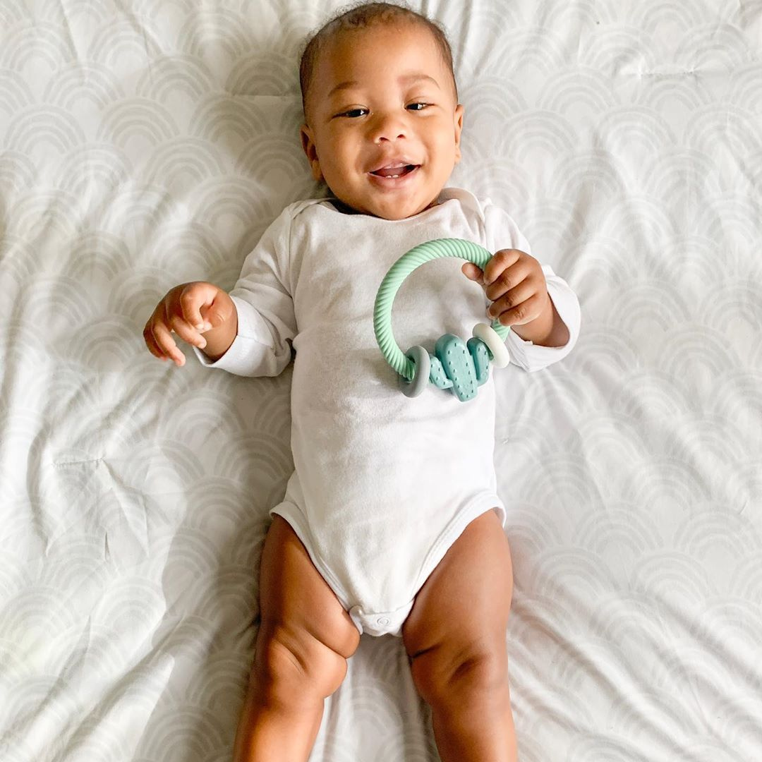 Itzy Ritzy Silicone Rattle Teether