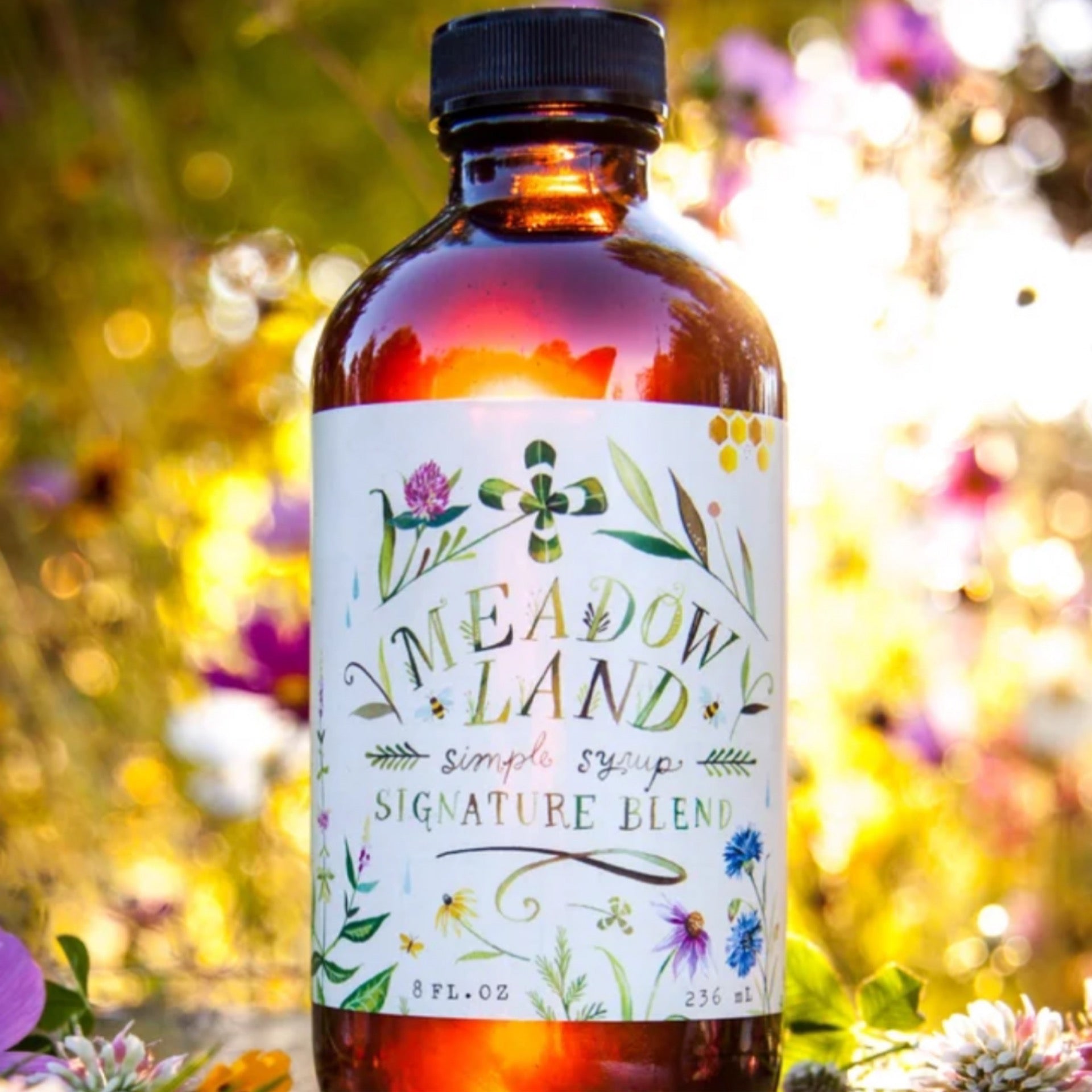 Meadowland Syrups Signature Blend Botanical Syrup — 8oz