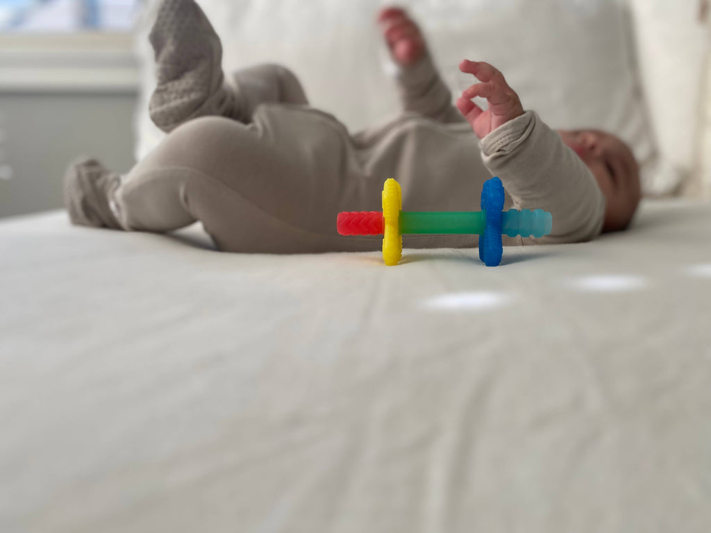 Itzy Ritzy Teensy Tubes Sensory Teether