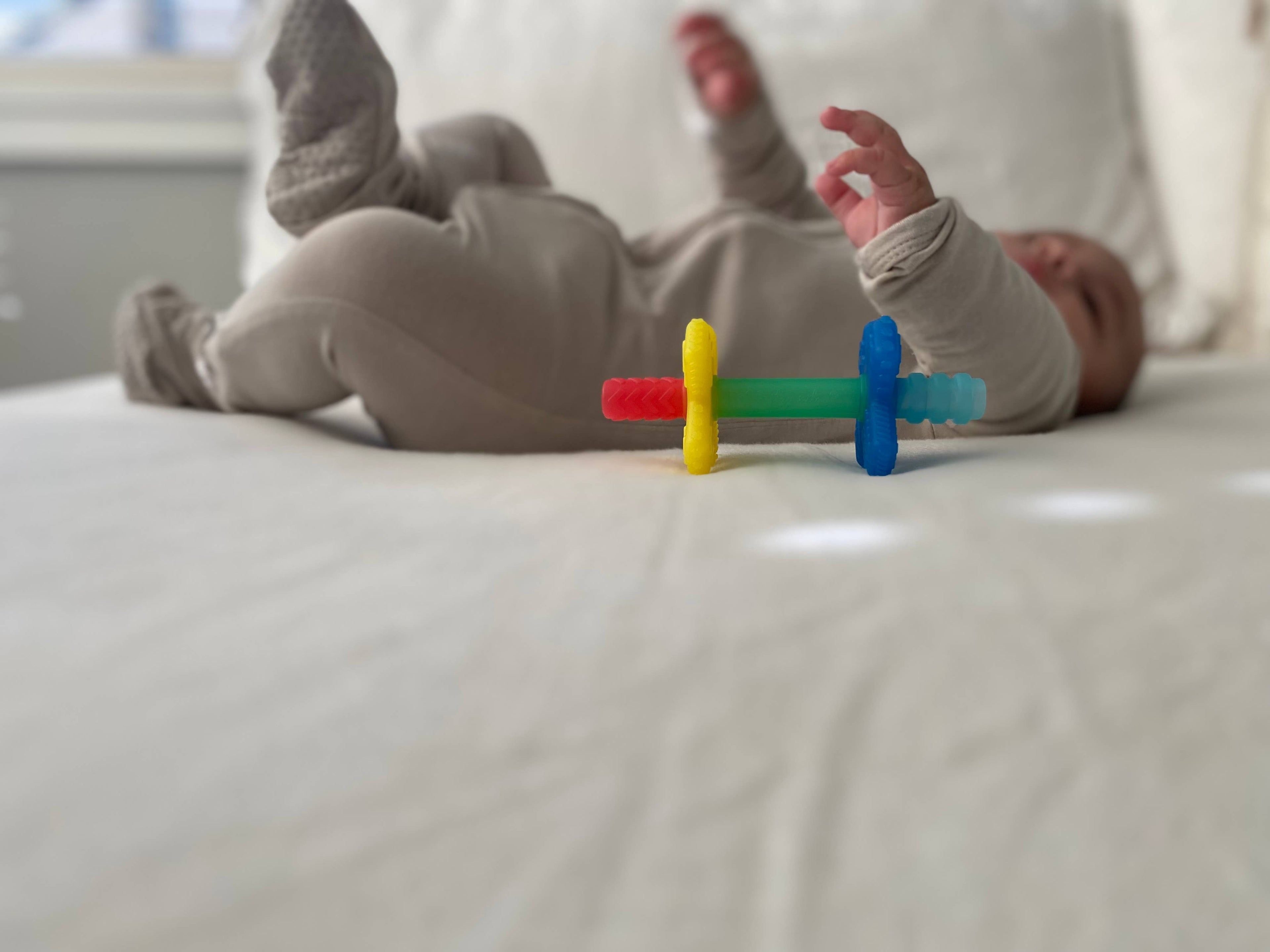 Itzy Ritzy Teensy Tubes Sensory Teether