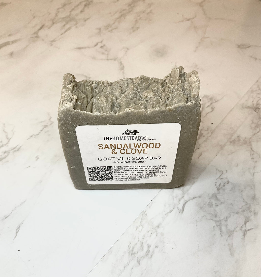 The Homestead Farm Goat Milk Soap Bar
