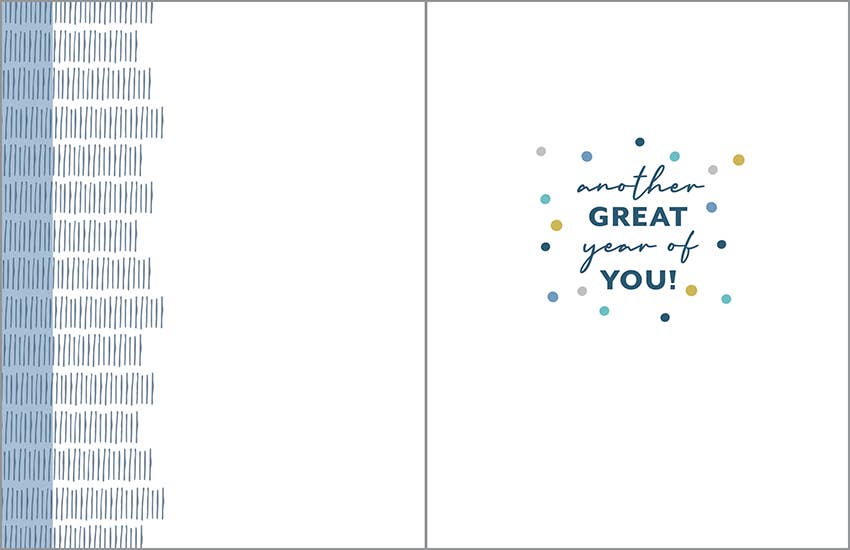 Gina B Birthday Card — Dad Birthday
