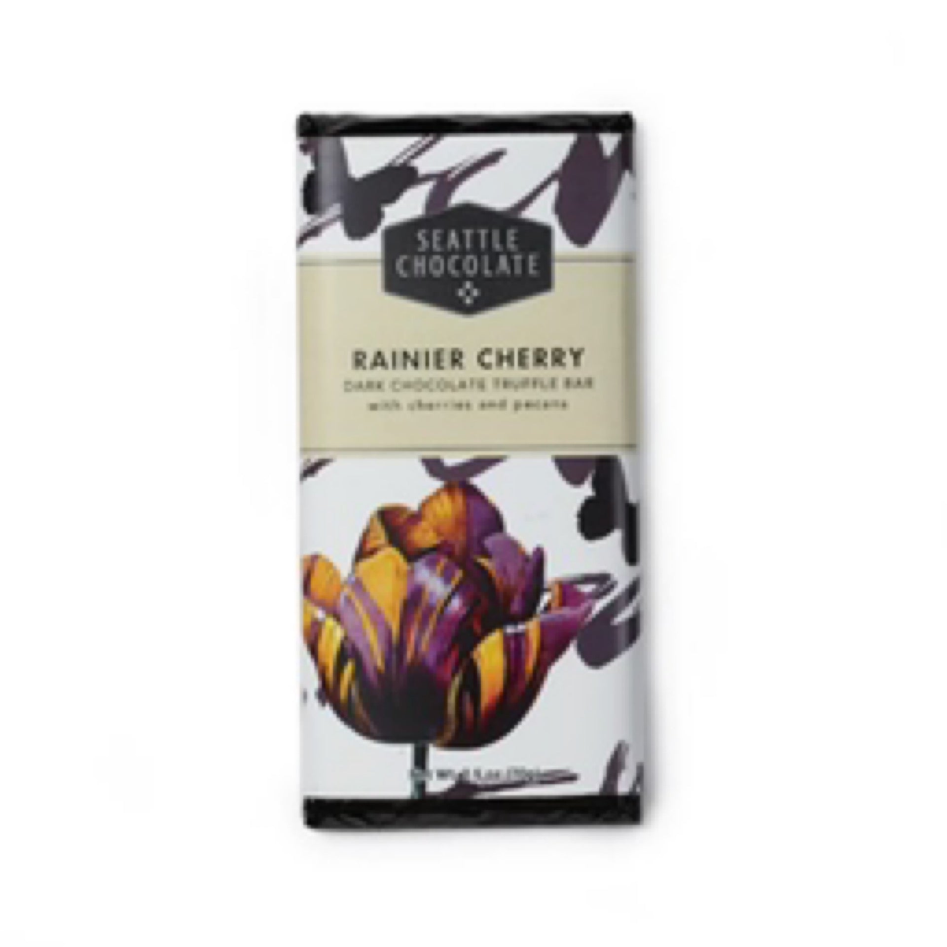 Seattle Chocolate Rainier Cherry & Pecan Dark Chocolate Bar