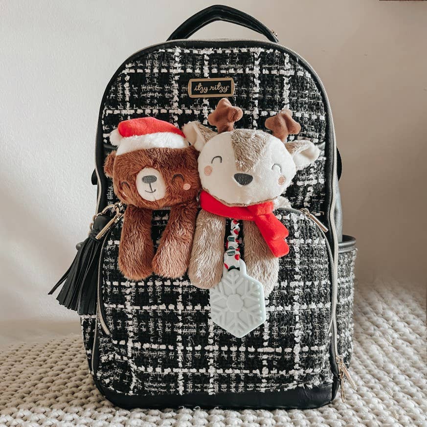 Itzy Ritzy Holiday Lovey Plush and Teether Toy