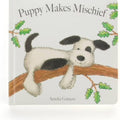 Jellycat Puppy Makes Mischief