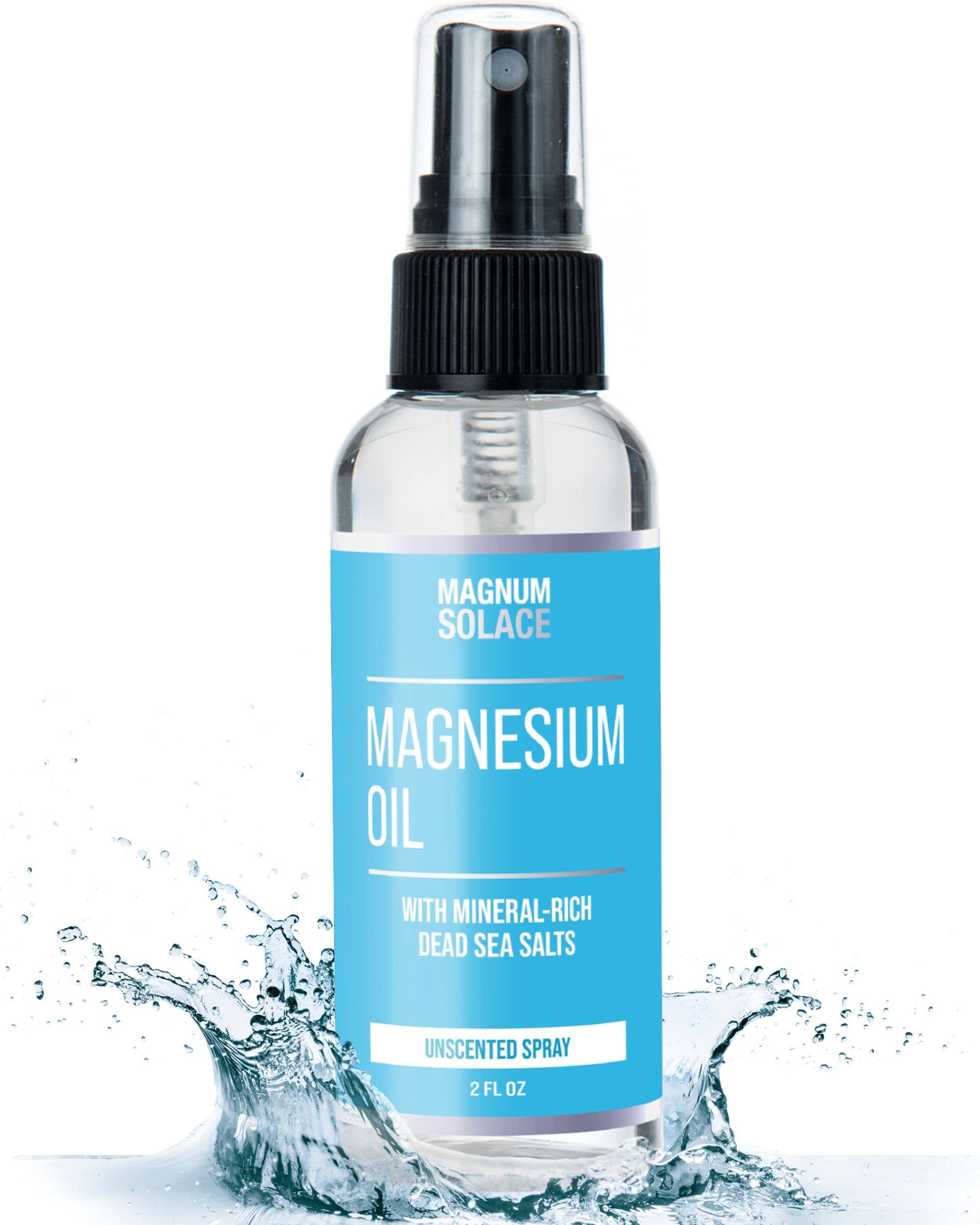 Magnum Solace Magnesium Oil Spray for Restless Legs & Sleep
