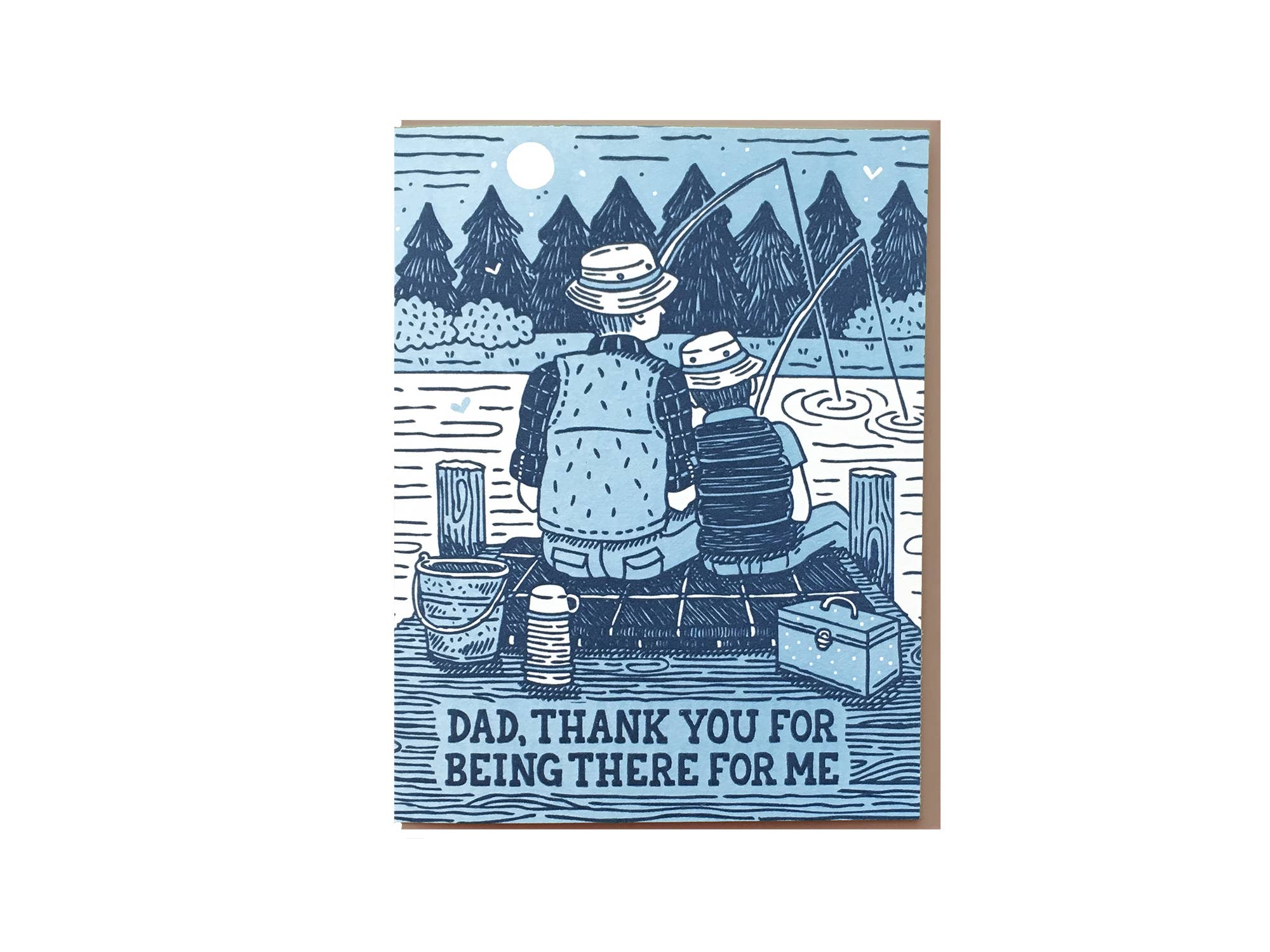 Noteworthy Paper & Press Fishing Dad Greeting Card