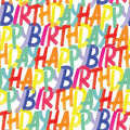 Jillson & Roberts Rainbow Birthday Wrapping Paper