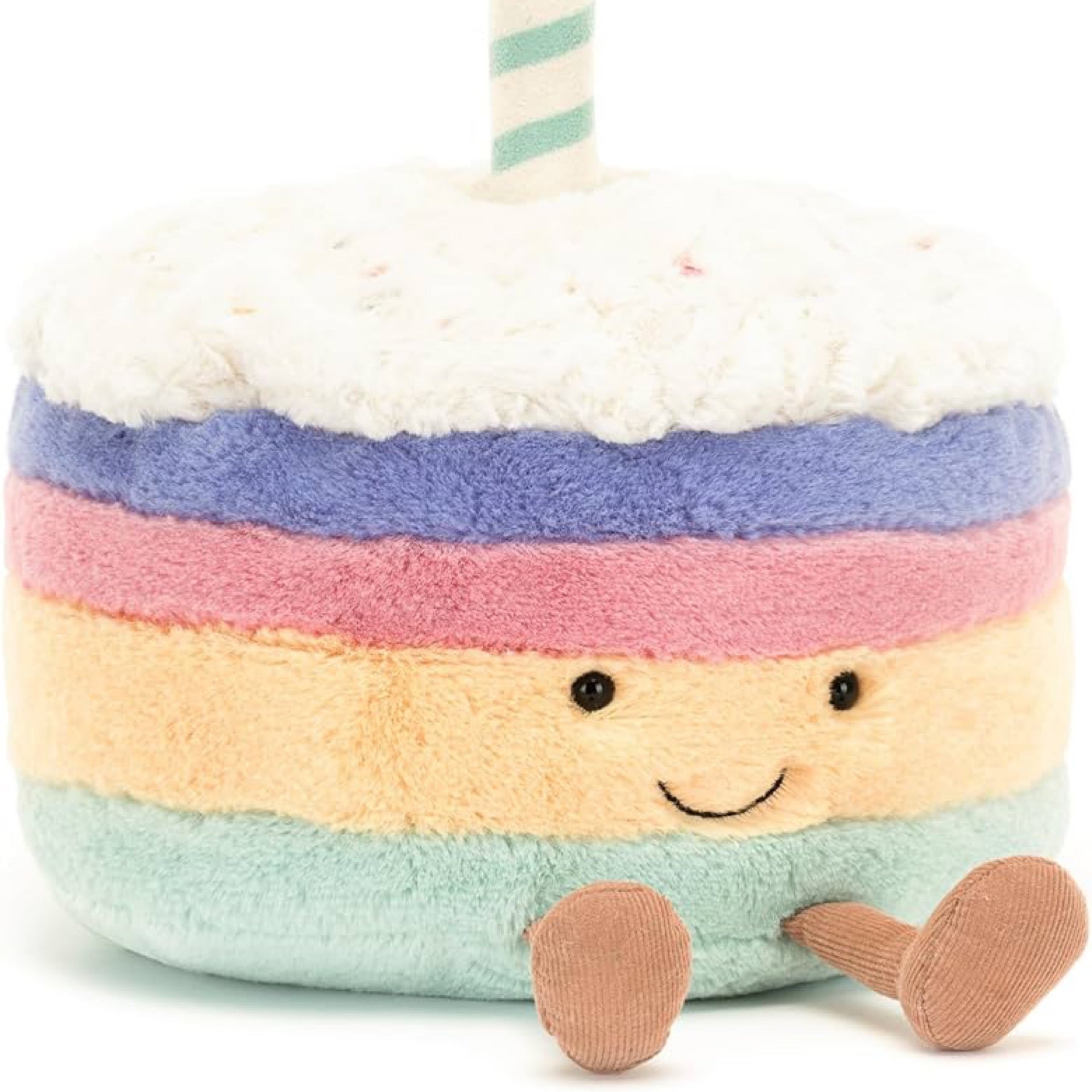 Jellycat Amuseables Rainbow Birthday Cake Medium