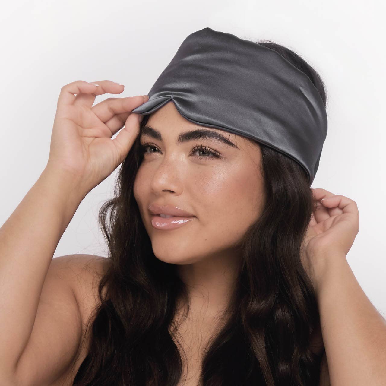Kitsch The Pillow Eye Mask — Charcoal