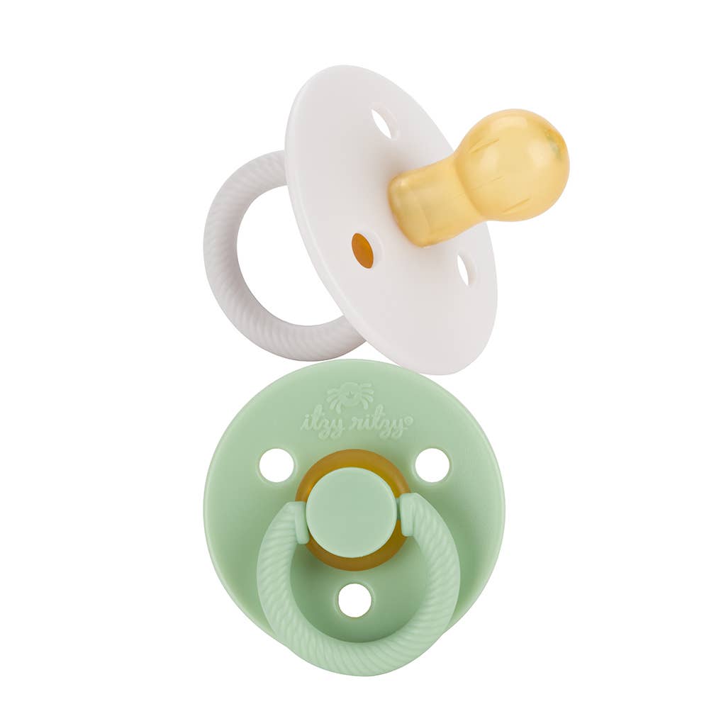 Itzy Ritzy Soother Natural Rubber Pacifier Set