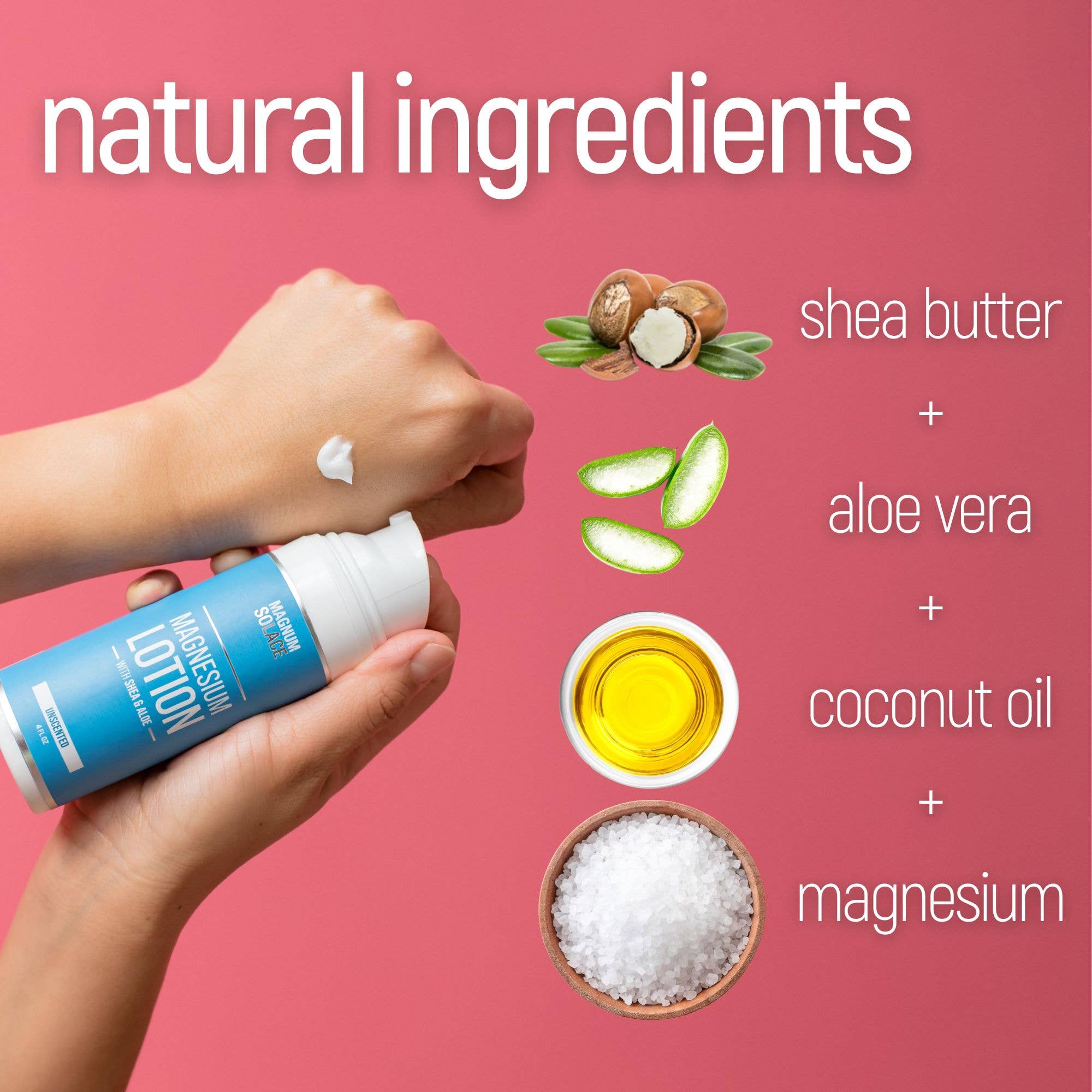 Magnum Solace Magnesium Lotion – Chamomile & Lavender