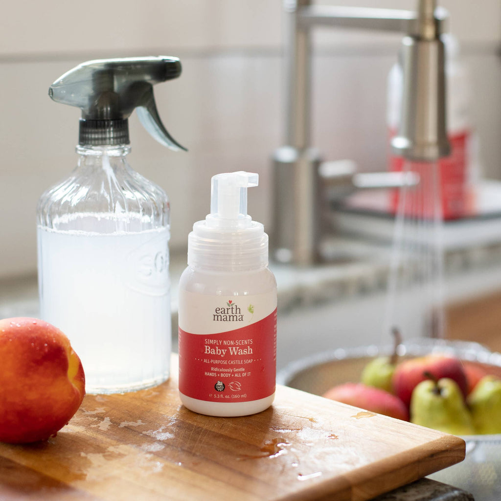 Earth Mama Simply Non-Scents Baby Wash
